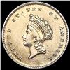 Image 1 : 1854 Rare Gold Dollar CLOSELY UNCIRCULATED
