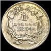 Image 2 : 1854 Rare Gold Dollar CLOSELY UNCIRCULATED