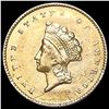 Image 1 : 1855 Rare Gold Dollar CLOSELY UNCIRCULATED