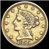 1855 $2.50 Gold Quarter Eagle LIGHTLY CIRCULATED