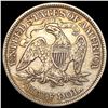 Image 2 : 1871-S Seated Liberty Half Dollar CLOSELY UNCIRCULATED