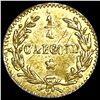 Image 2 : 1880 Round California Gold Quarter CHOICE AU