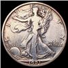 1921-D Walking Liberty Half Dollar LIGHTLY CIRCULATED