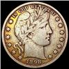 1898 Barber Half Dollar LIGHTLY CIRCULATED