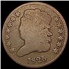 1825 Classic Head Half Cent NICELY CIRCULATED