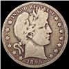 1895-O Barber Half Dollar NICELY CIRCULATED