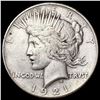 1921 Silver Peace Dollar LIGHTLY CIRCULATED