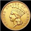 Image 1 : 1879 $3 Gold Piece UNCIRCULATED
