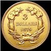 Image 2 : 1879 $3 Gold Piece UNCIRCULATED