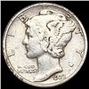 1927-D Mercury Dime NEARLY UNCIRCULATED
