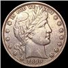 Image 1 : 1898 Barber Half Dollar CLOSELY UNCIRCULATED