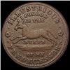 Image 2 : 1837 Hard Times Token NICELY CIRCULATED