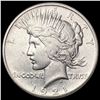 1921 Silver Peace Dollar NEARLY UNCIRCULATED