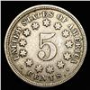 Image 2 : 1867 Shield Nickel LIGHTLY CIRCULATED