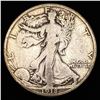 Image 1 : 1918 Walking Liberty Half Dollar NICELY CIRCULATED