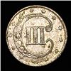 Image 2 : 1851 Silver Three Cent CHOICE AU