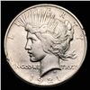 1921 Silver Peace Dollar NEARLY UNCIRCULATED