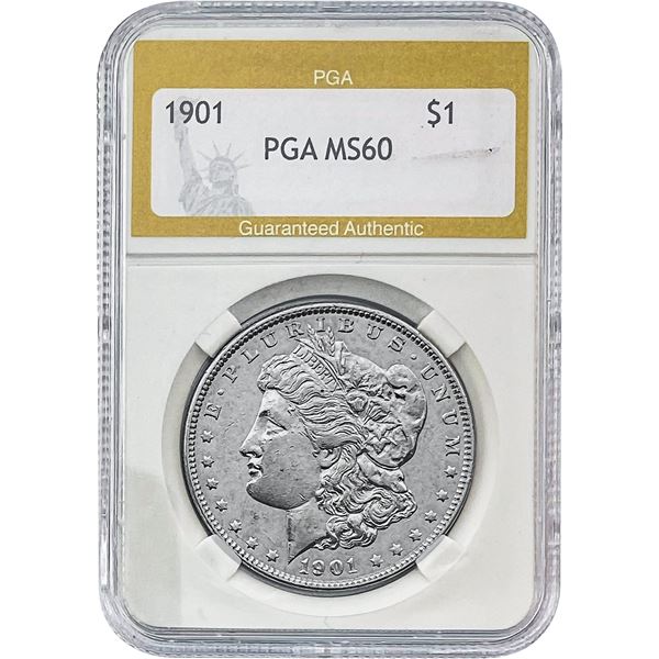 1901 Morgan Silver Dollar PGA MS60