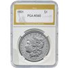 Image 1 : 1901 Morgan Silver Dollar PGA MS60