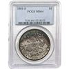 Image 1 : 1881-S Morgan Silver Dollar PCGS MS64 Color