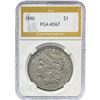 Image 1 : 1890 Morgan Silver Dollar PGA MS67