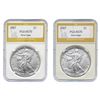 Image 1 : [2] 1987 Silver Eagle PGA MS70