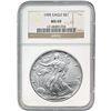 Image 8 : 1995-2020 Silver Eagle NGC MS69/70