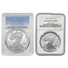 Image 1 : 1999, 2022 US Silver Eagle Lot [2 Coins] NGC PF69/70 DCAM