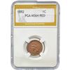 Image 1 : 1892 Indian Head Cent PGA MS64 Red