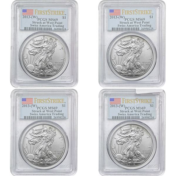[4] 2013-W Silver Eagle PCGS MS69