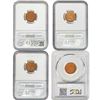 Image 3 : 1945-1956 Gem BU Wheat Cent Set [8 Coins] NGC/PCGS MS65/66 RD