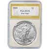 Image 4 : [2] 1989 Silver Eagle PGA MS70