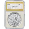 Image 4 : [2] 1989 Silver Eagle PGA MS70