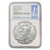 Image 4 : [5] 2021 T2 Silver Eagle NGC MS70