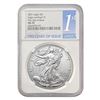 Image 8 : [5] 2021 T2 Silver Eagle NGC MS70