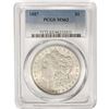 Image 4 : 1884-1898 [4] Morgan Silver Dollar PCGS/NGC MS62-63