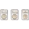 Image 1 : 1881-1885 [3] Morgan Silver Dollar NGC MS64