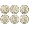 1883-1935 [6] Silver Dollars