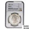 Image 1 : 1881-S Morgan Silver Dollar NGC MS67