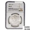Image 1 : 1881-S Morgan Silver Dollar NGC MS67