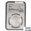 Image 1 : 1881-S Morgan Silver Dollar NGC MS67