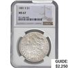 Image 1 : 1881-S Morgan Silver Dollar NGC MS67