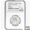 Image 1 : 2006-W $50 1/2oz Burnished Platinum Eagle NGC MS70