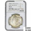 Image 1 : 1880-CC REV78 Morgan Silver Dollar NGC MS60 VAM-7
