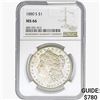 Image 1 : 1880-S Morgan Silver Dollar NGC MS66