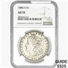 Image 1 : 1885-S Morgan Silver Dollar NGC AU55