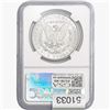 Image 2 : 1884-CC Morgan Silver Dollar NGC MS62