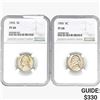 Image 1 : [2]1955 Jefferson Nickel NGC PF68