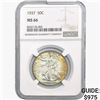 Image 1 : 1937 Walking Liberty Half Dollar NGC MS66