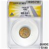 Image 1 : 1909 VDB Wheat Cent ANACS MS65 RB